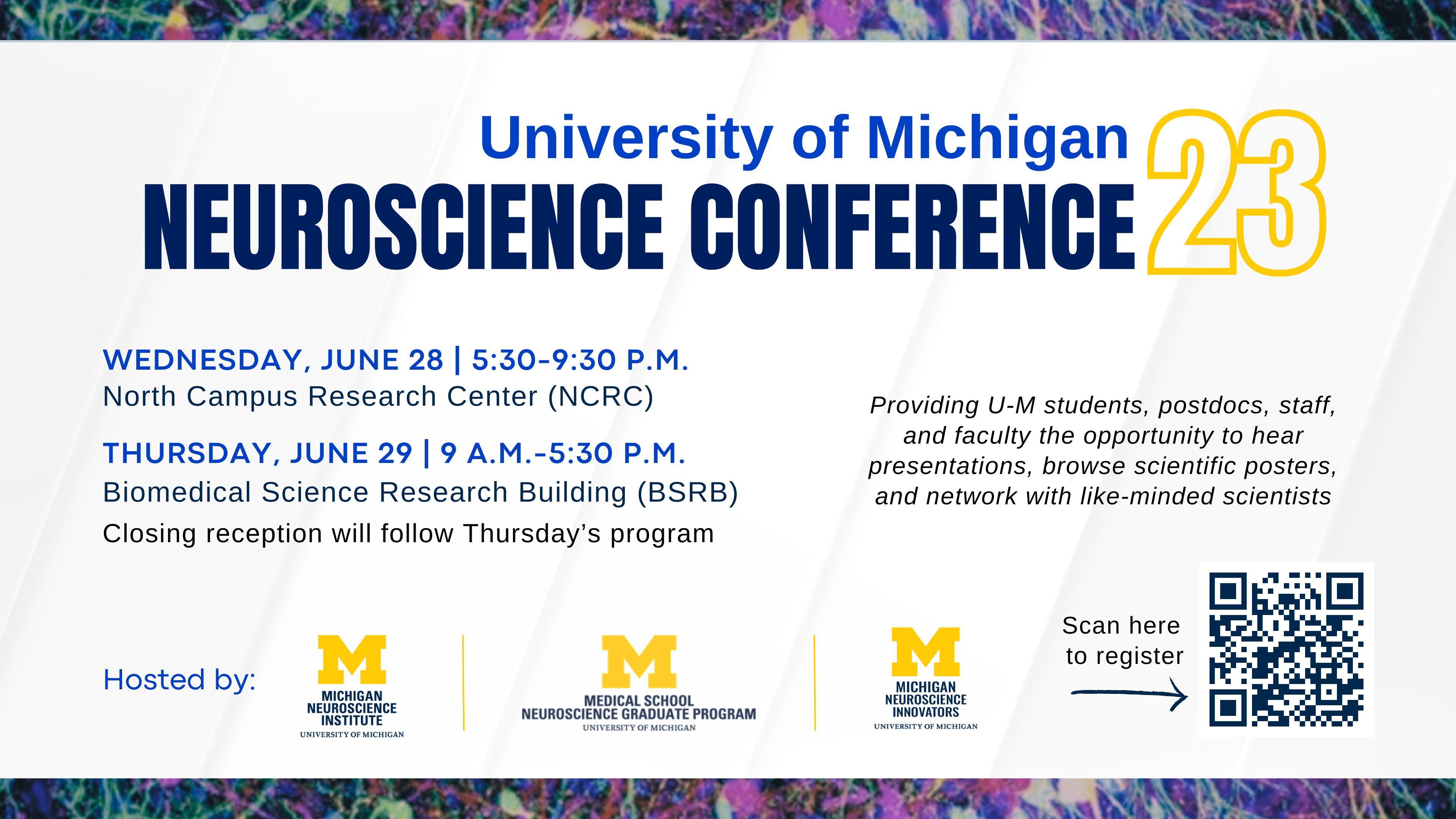 2023 University of Michigan Neuroscience Conference Michigan